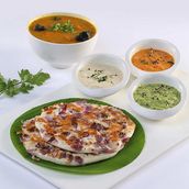 Onion Tomato Oothappam