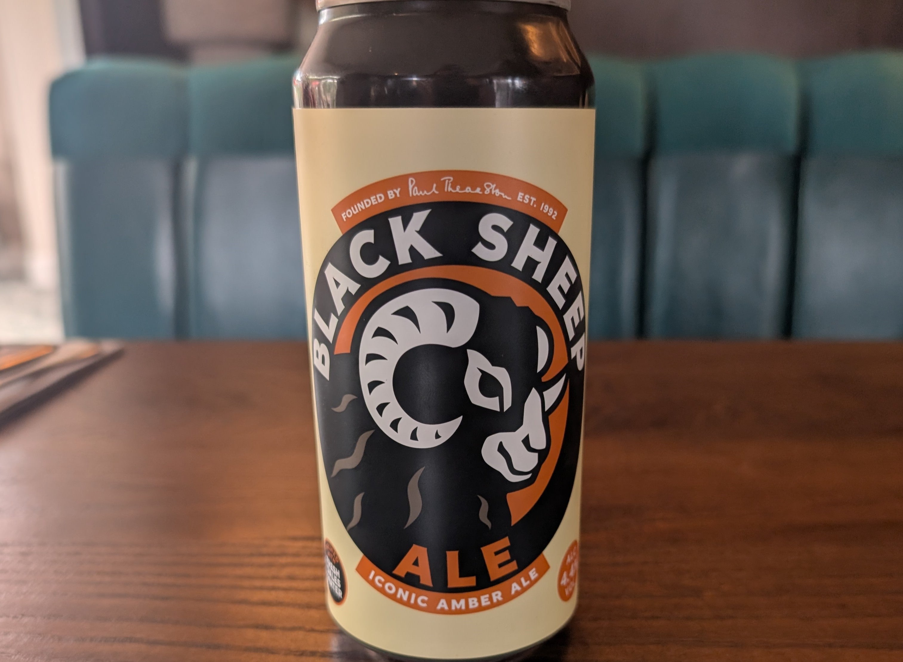 Black Sheep Amber ale