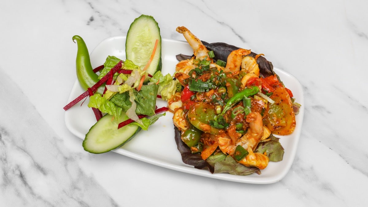 Chilli Prawns