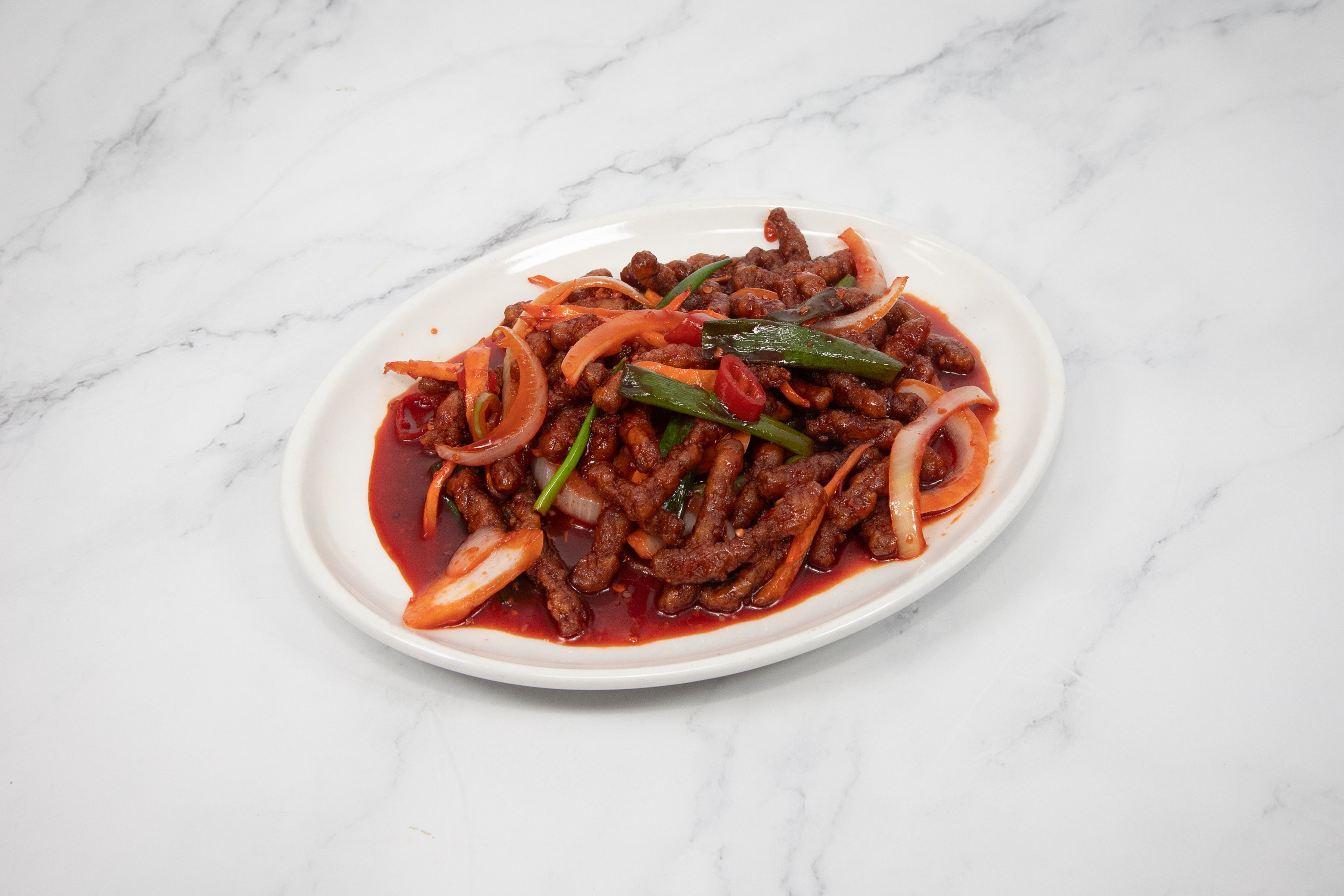 Crispy Shredded Mock ‘Beef’