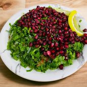 Jarjeer Salad With Pomegranate