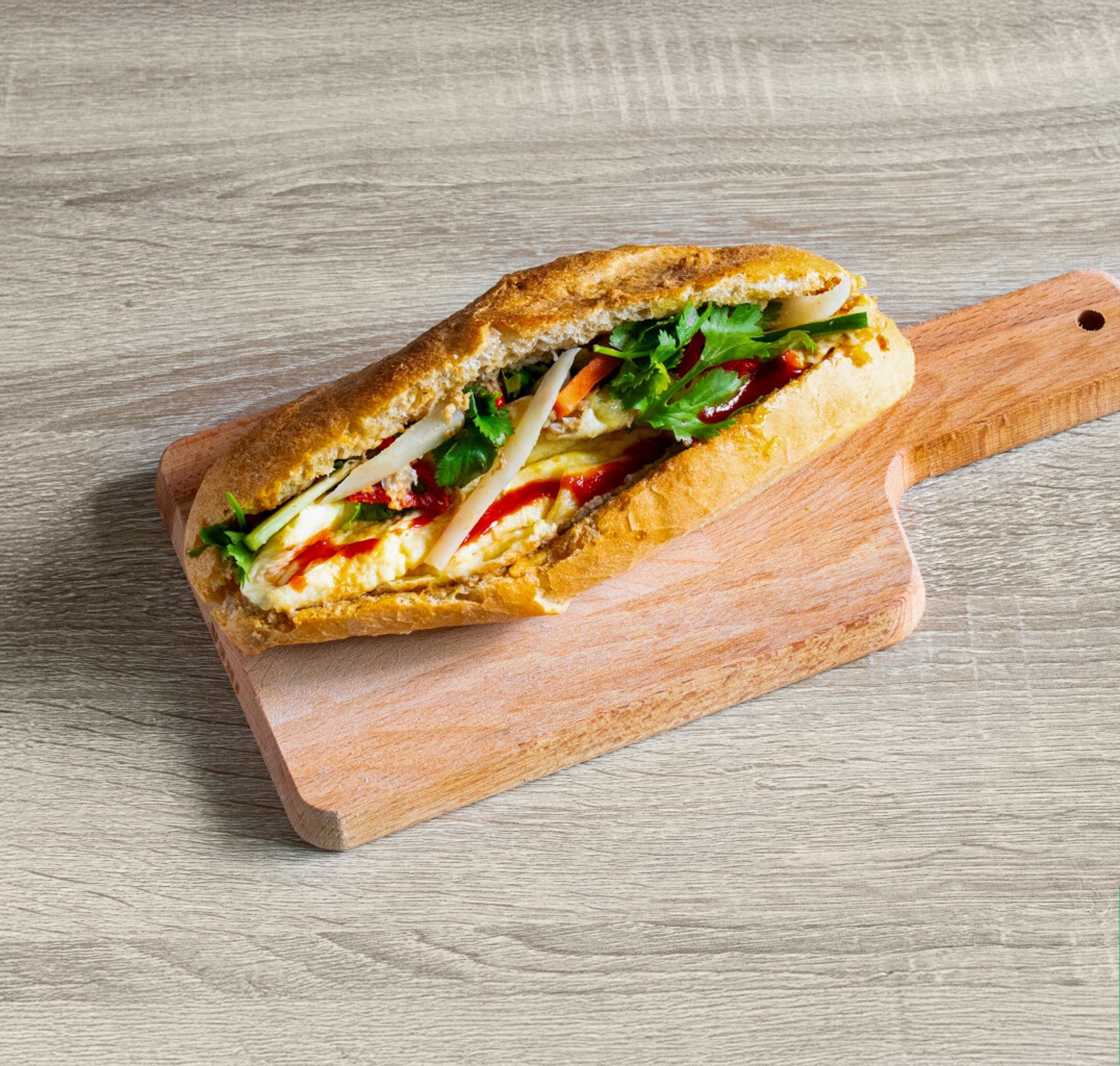 Hanoi Classic Pâté & Egg Bánh Mì (Pate Trứng)