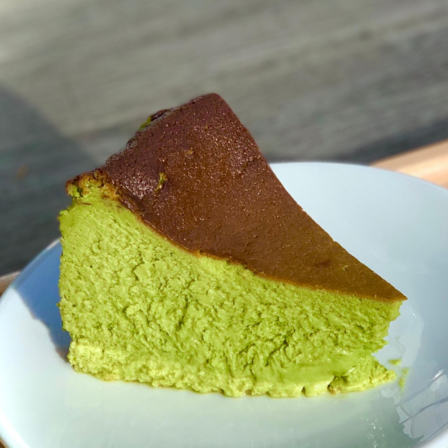 Matcha Basque Cheesecake