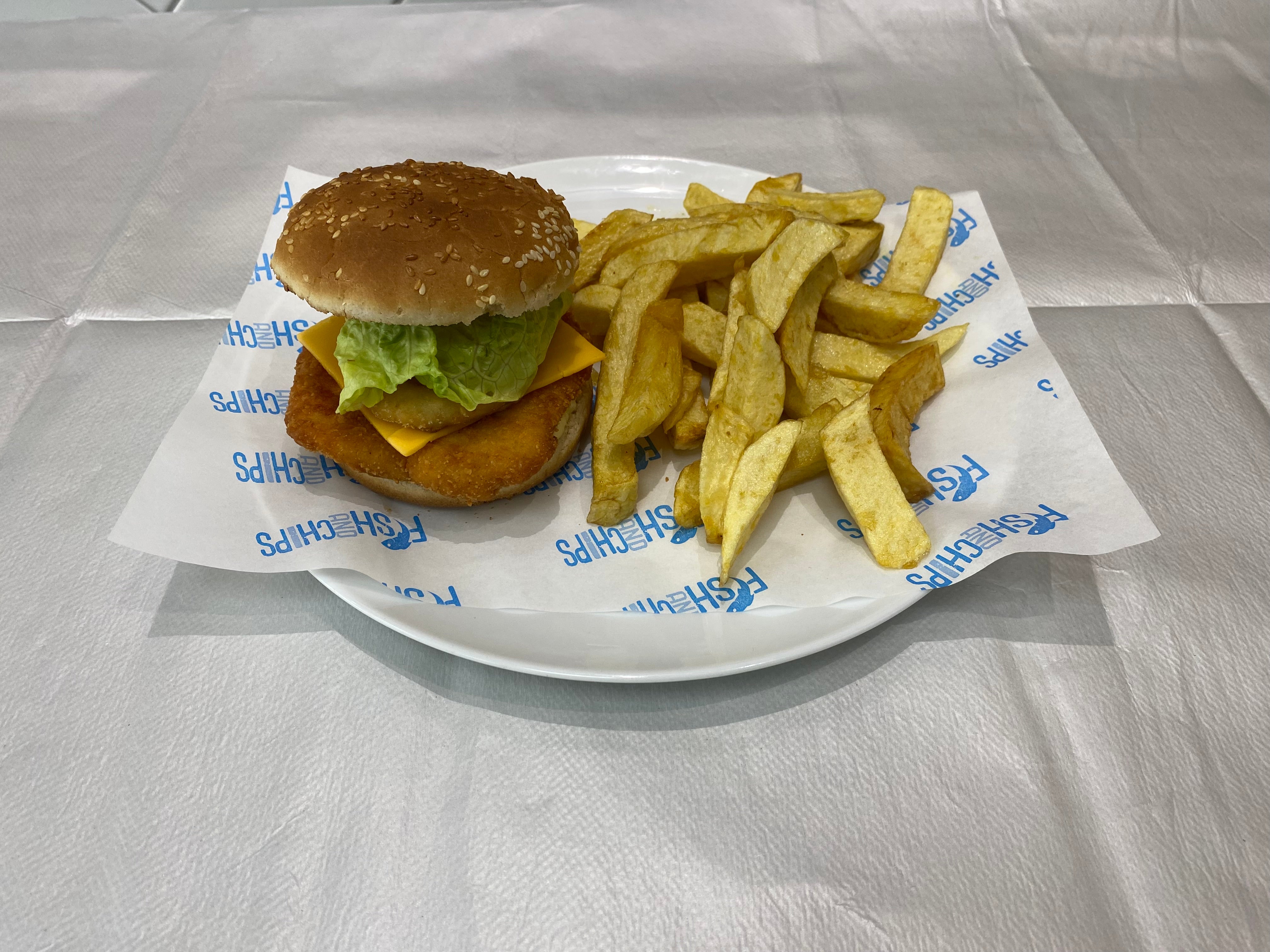 Classic Cheeseburger & Chips