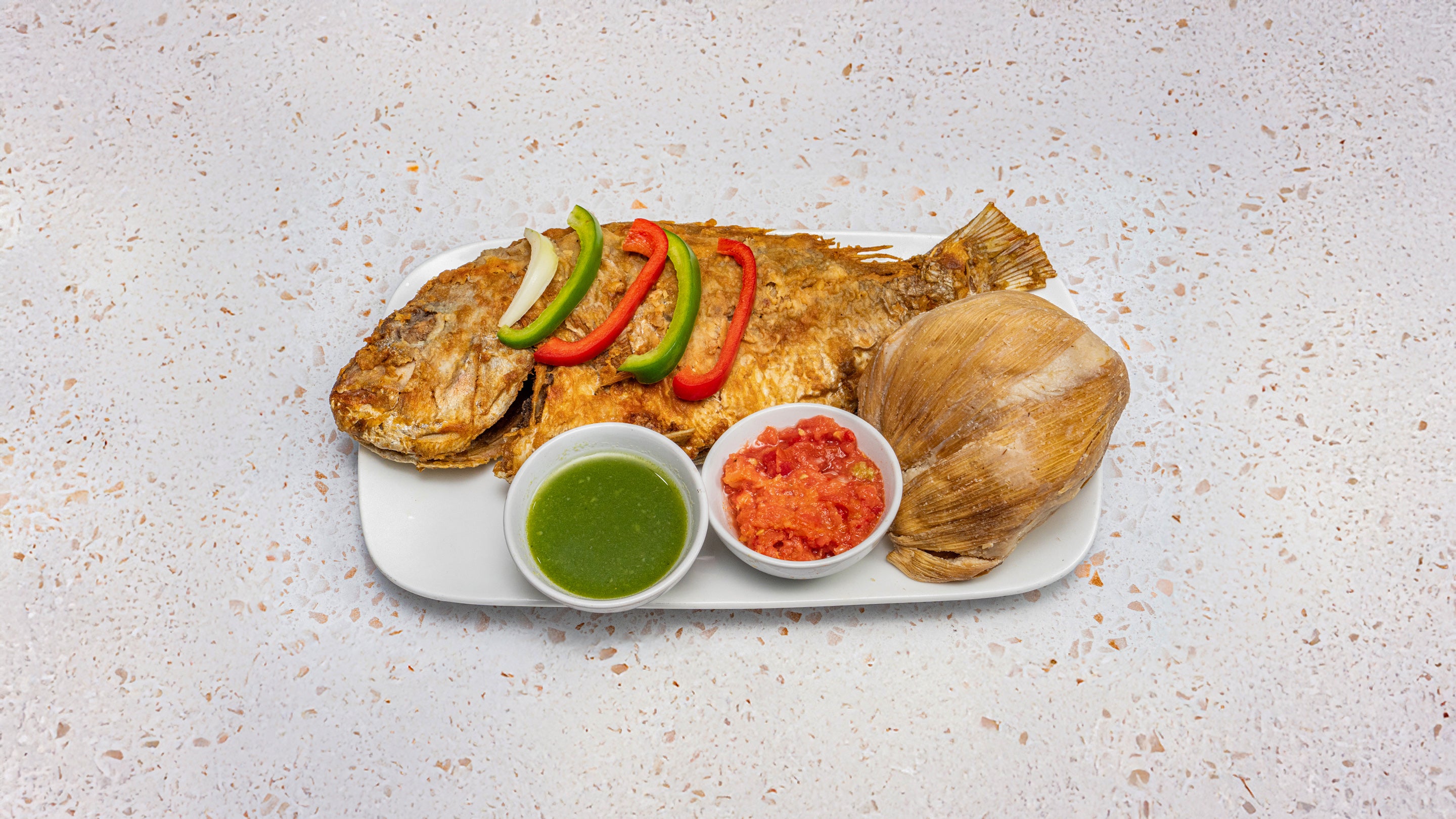 Kenkey with Fish