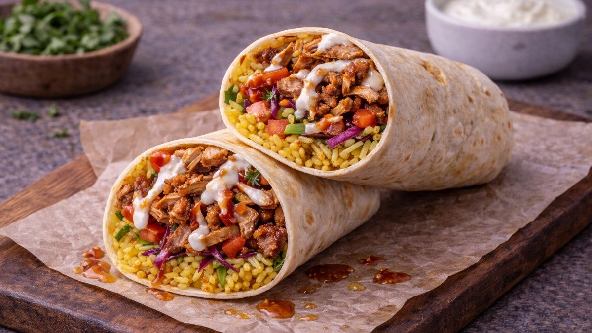 Chicken Shawarma Burrito