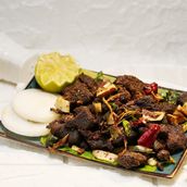 Beef coconut  fry 