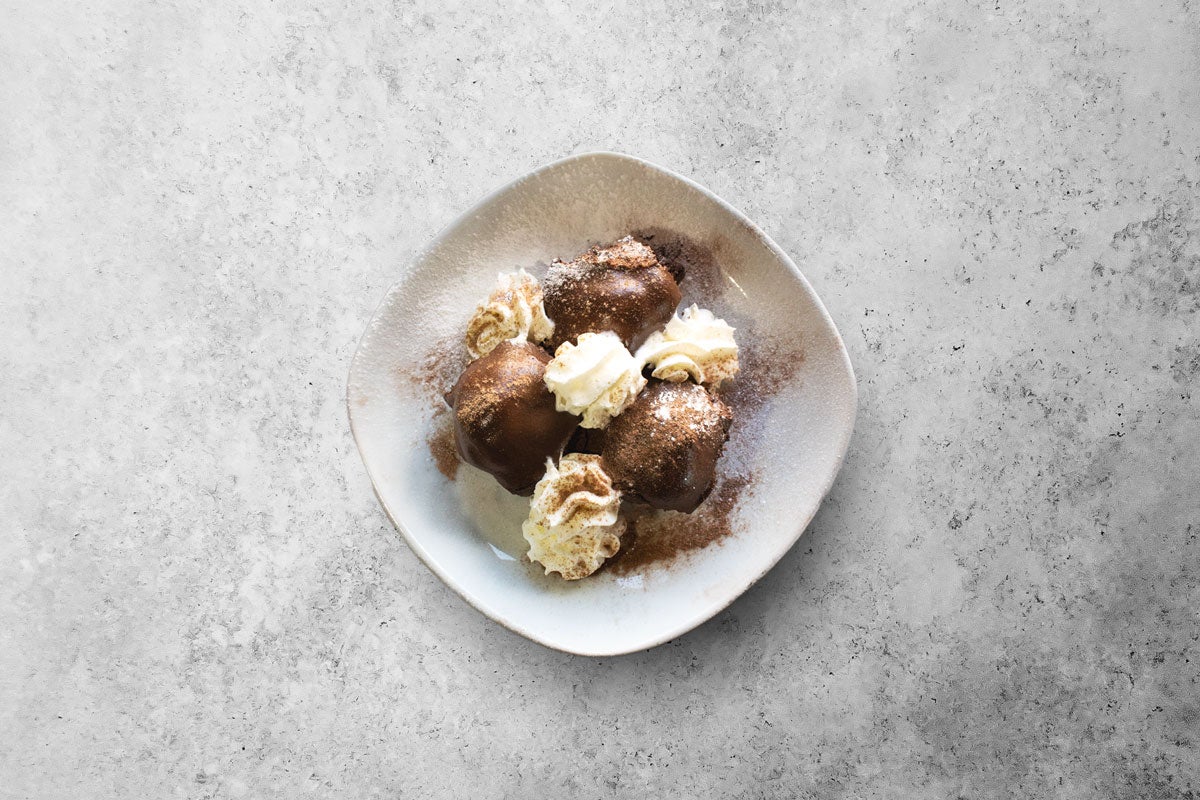 Chocolate Profiteroles