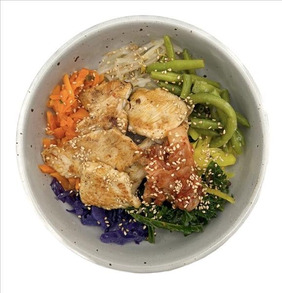 Lemongrass Chilli Chicken Bibimbap