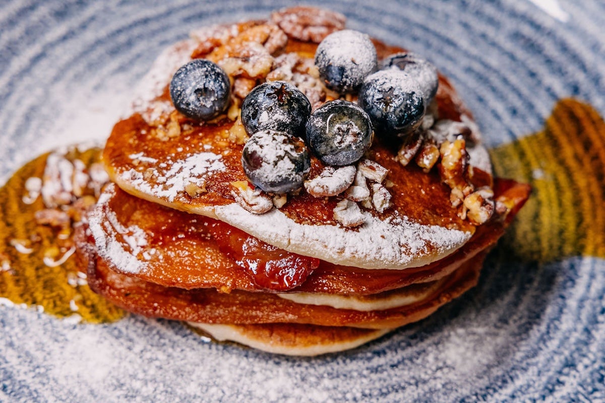 Bacon & Maple Buttermilk Pancakes