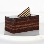 Chocolate Truffle Cake Slice