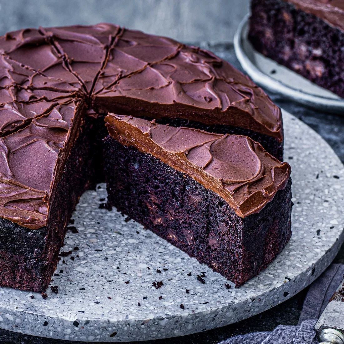 Chocolate Truffle Cake (v)