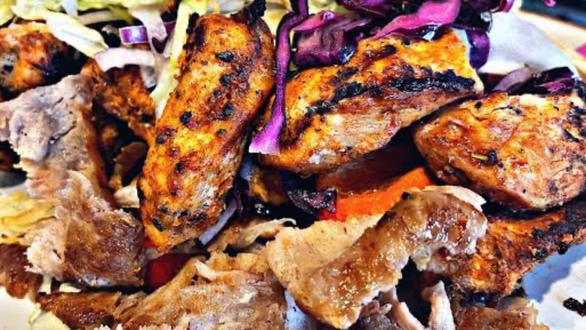 Chicken Shish and Doner