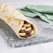 Nutella Banana Wrap