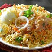 Chicken Biryani With Egg
