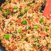Schezwan Fried Rice Veg