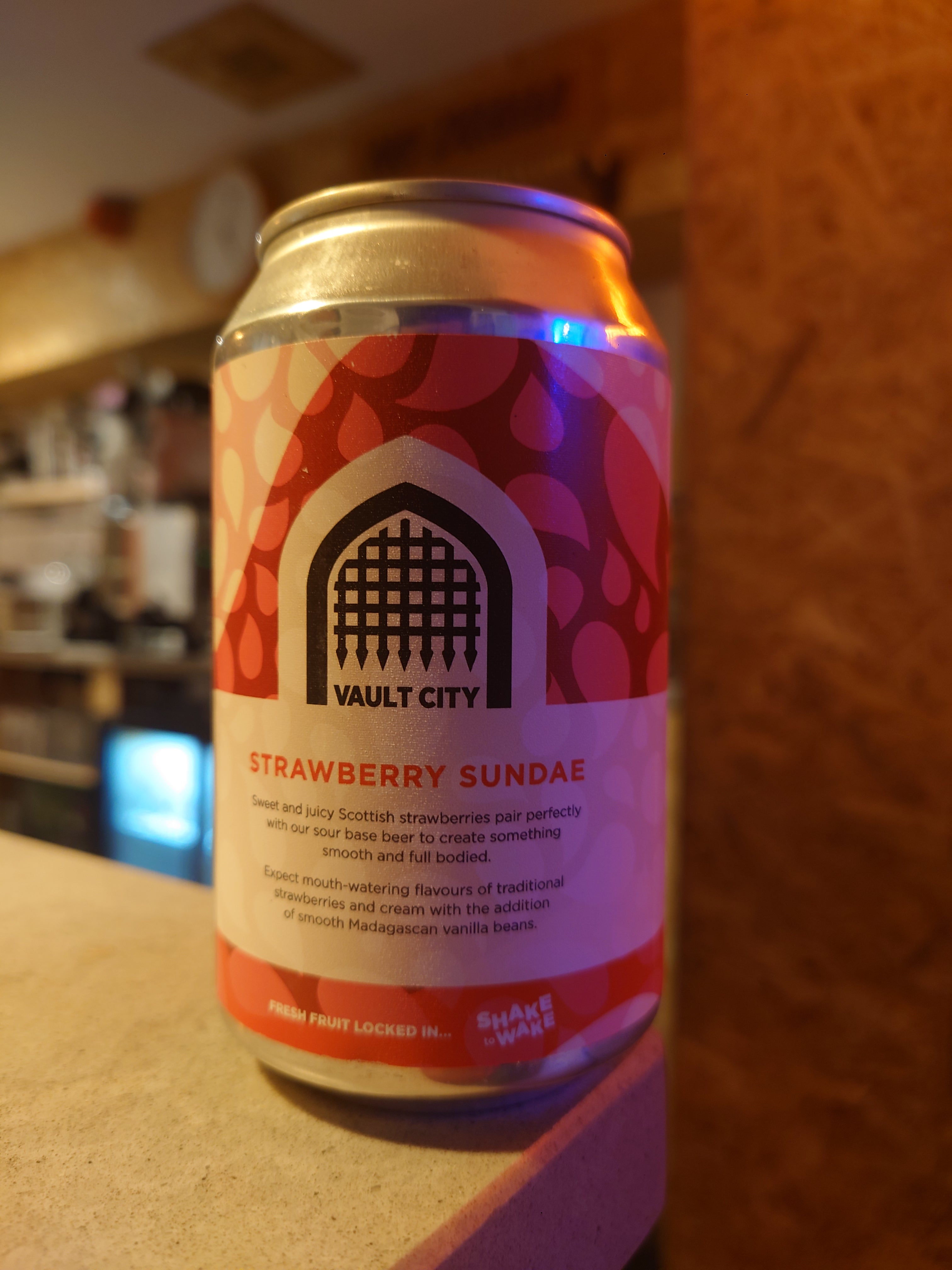 Vault City Strawberry Sundae Sour