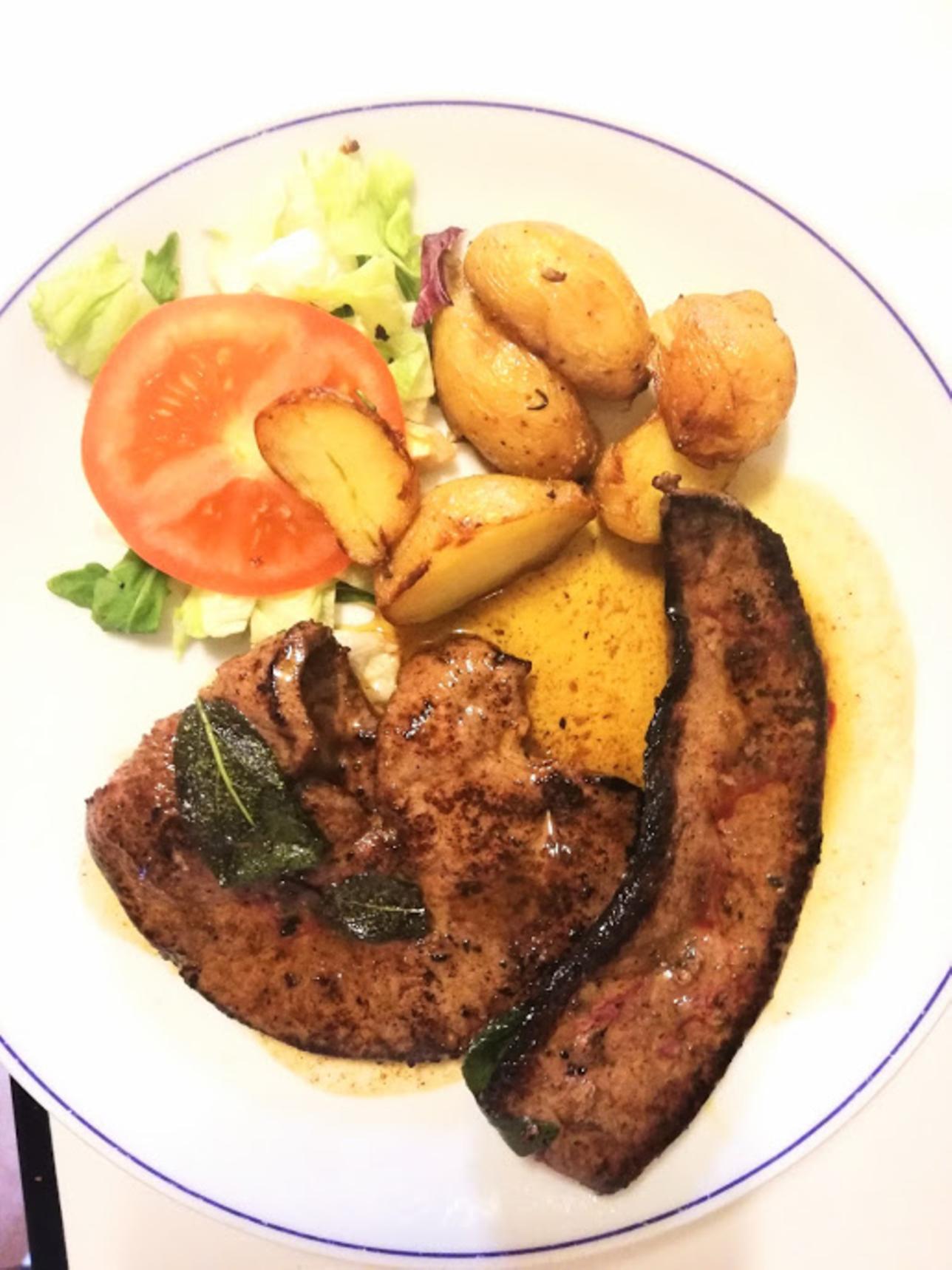Fegato Alla Salvia o Grigliato