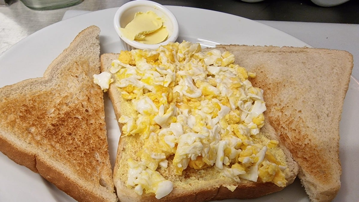 Eggs on Toast