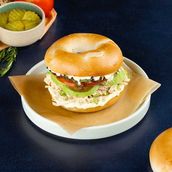Chicken Avocado Bagel