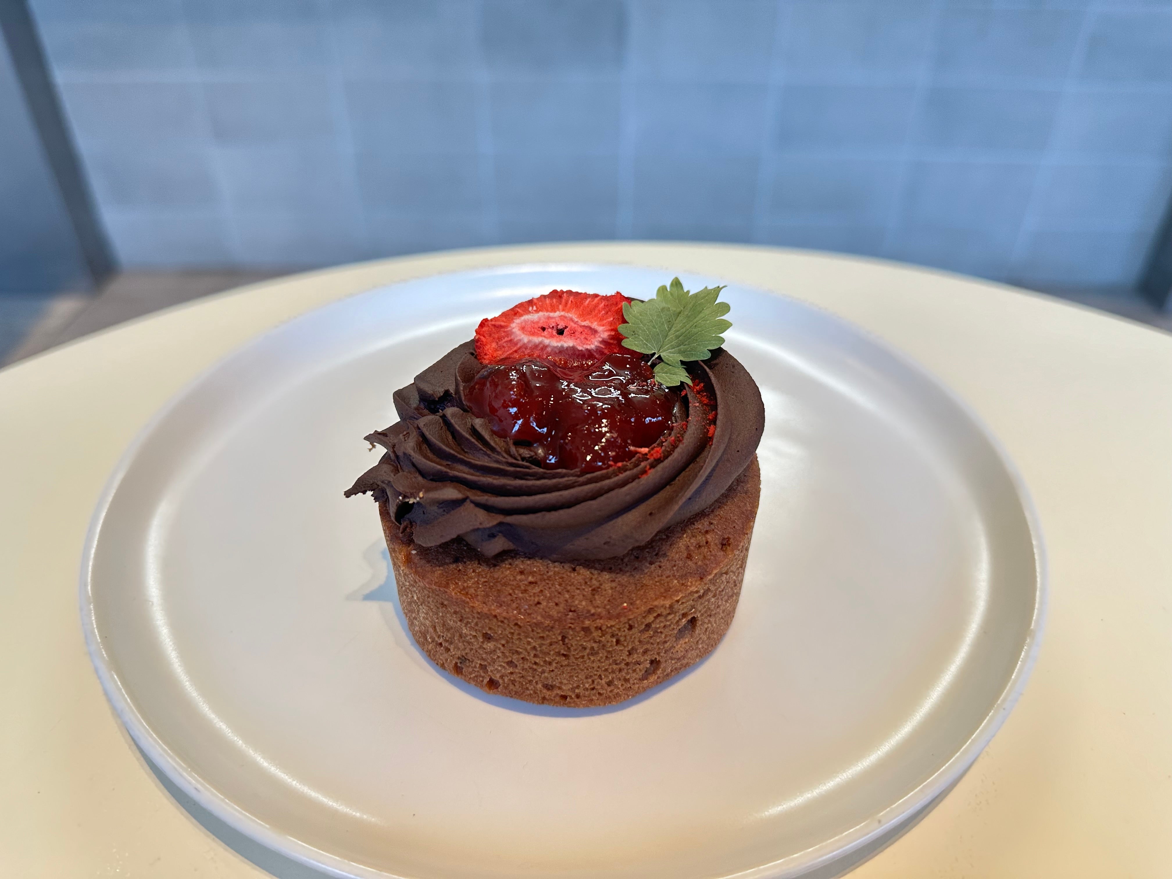 Chocolate Strawberry Friands