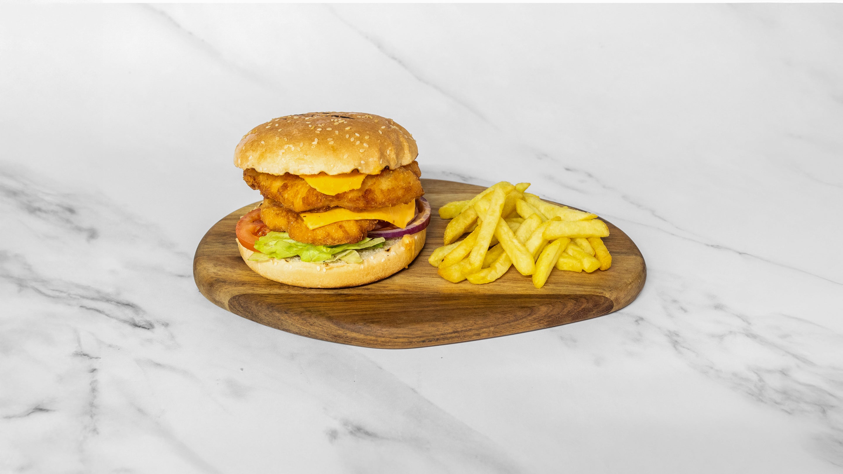 1/2 Chicken Fillet Burger