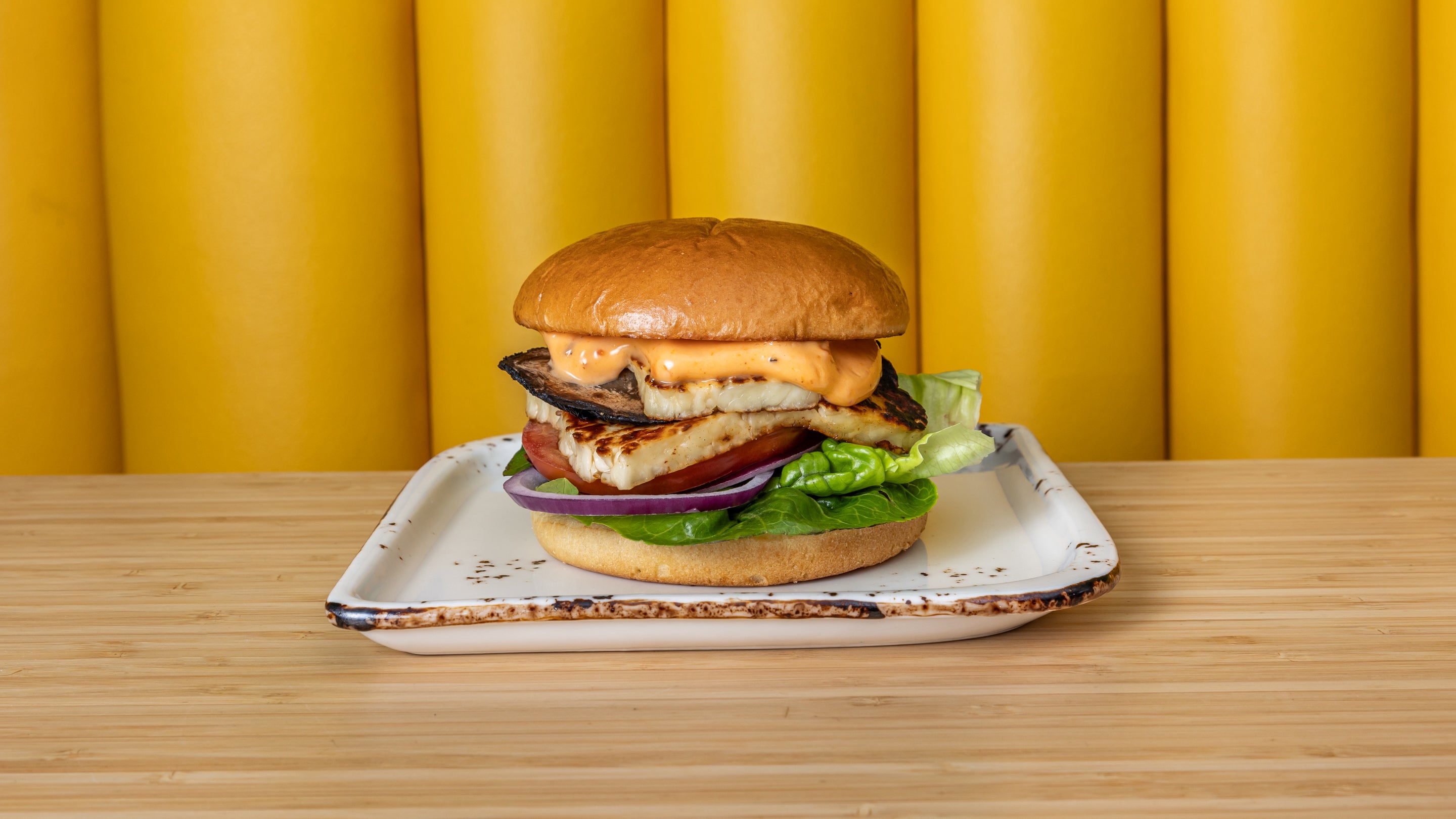 Halloumi Burger