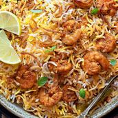 Prawns Biryani
