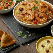 Prawn Biryani Meal For 1 Person