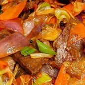 Twice Cooked Beef 回锅牛肉