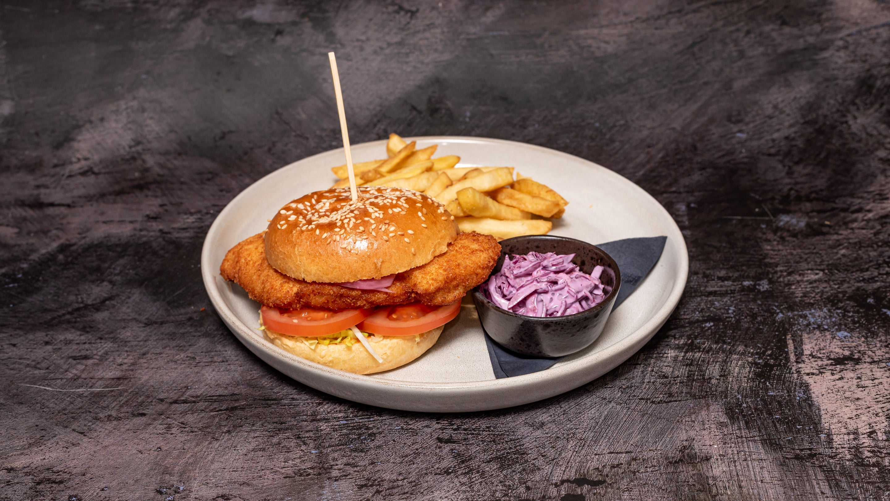 BBQ Buttermilk Chicken Burger