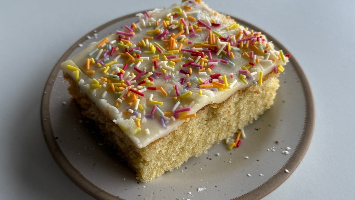 Vanilla Sprinkle Cake