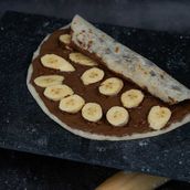 Nutella and Banana Saj
