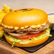 Chef Eyad Wagyu Burger