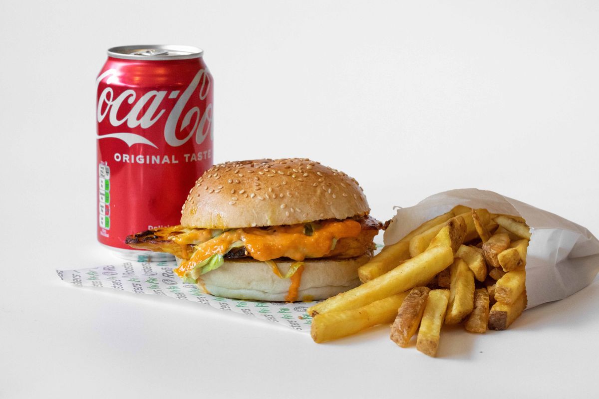 Chicken Breast Burger Meal