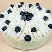 NEW YORK STYLE BLUEBERRY CHEESECAKE
