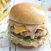 Grilled Shrimp Burger