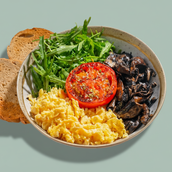 Gourmet Mushroom & Egg Bowl
