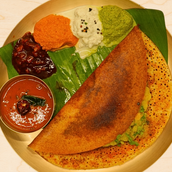 Ghee Podi Masala dosa