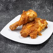 OMG unfried fried Chicken 2 pcs