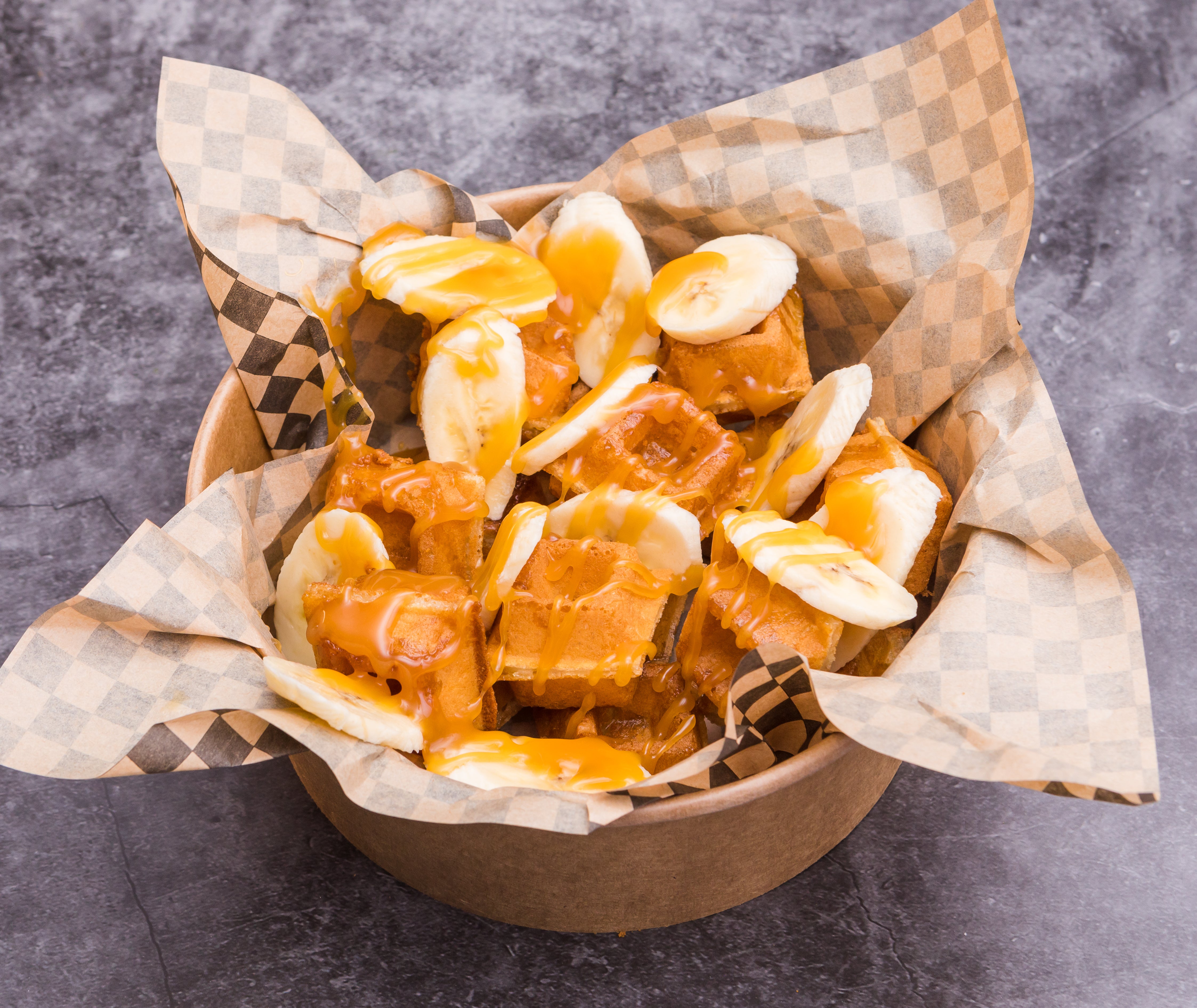 Banoffee Waffle