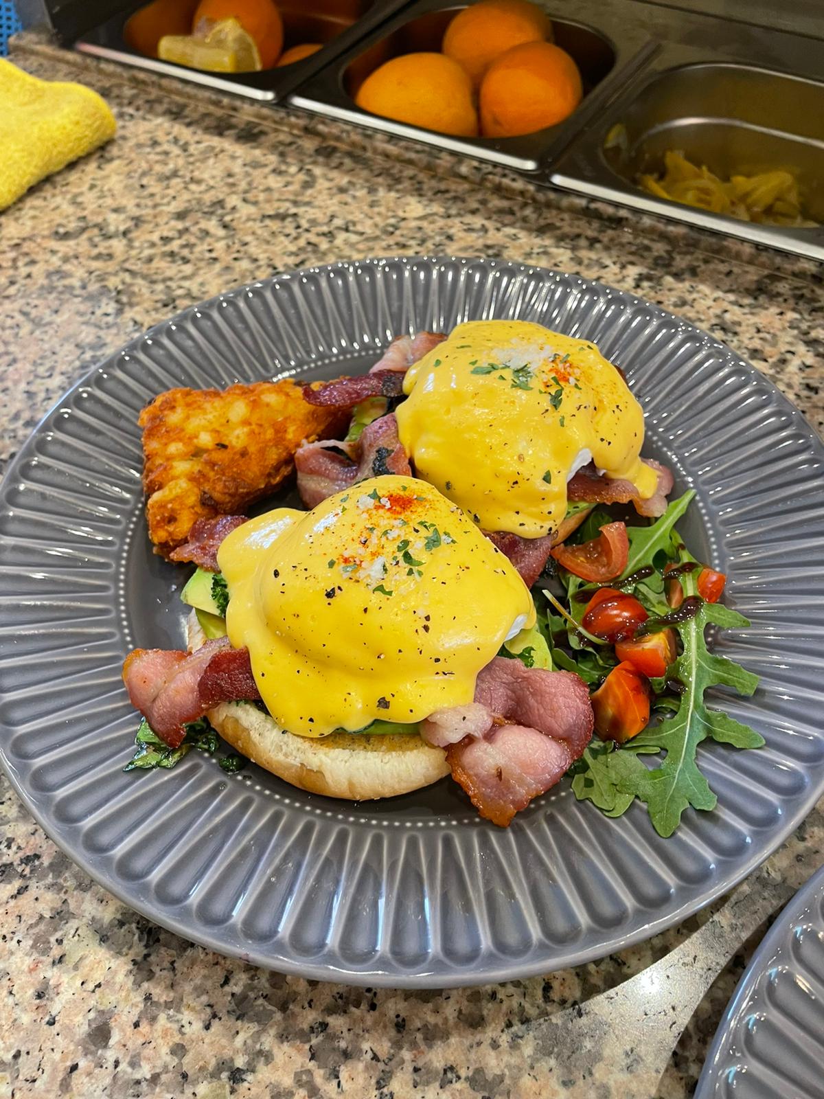 Egg Royale with Avocado
