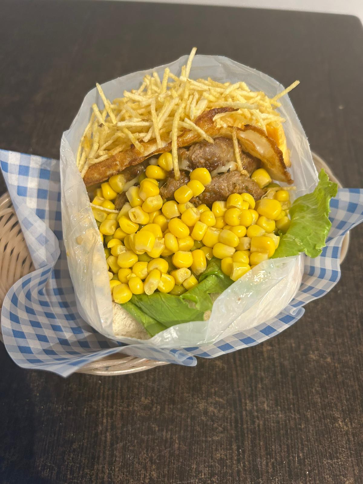 Bacon Cheeseburger (X Salada )