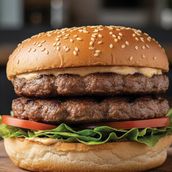  Double chicken /Beef burger 