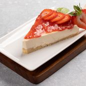 Strawberry Cheese Cake Slice