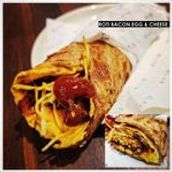 Roti Bacon Egg & Cheese
