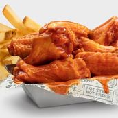  30 Pcs Bone-In Wings Include Fries