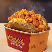 Dynamite Chicken Baked Potatoes