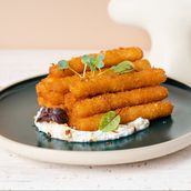 Crispy Honey Halloumi Fries