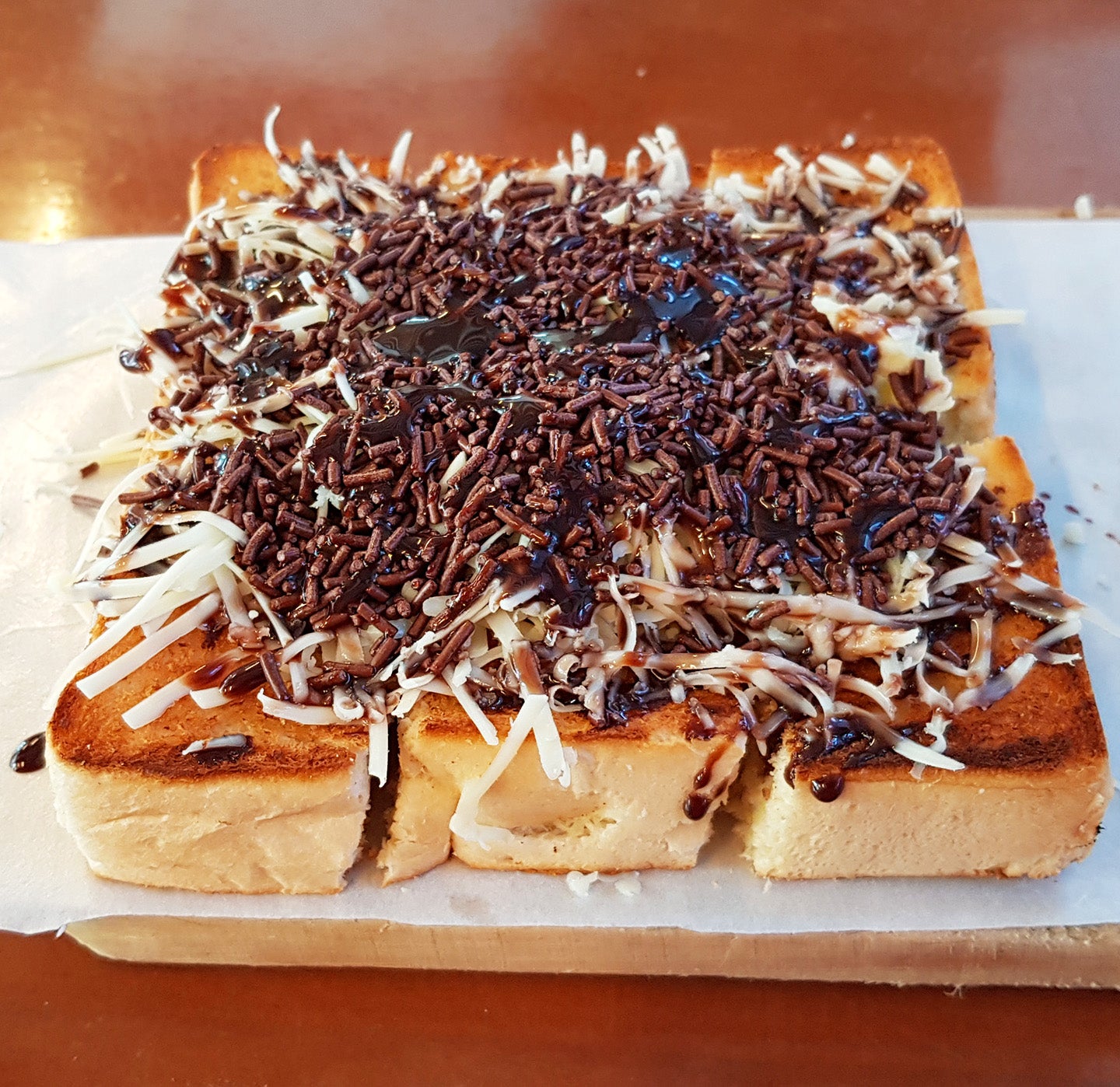 Roti Bakar - Sweet Grilled Bread